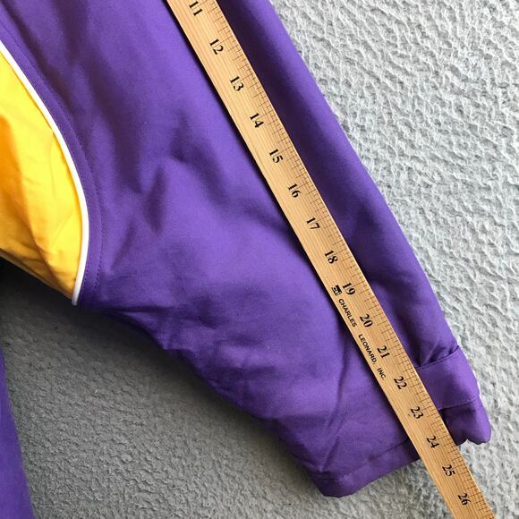 Vintage Minnesota Vikings Official NFL Full Zip Reebok Jacket Men’s Size L - Picture 7 of 12